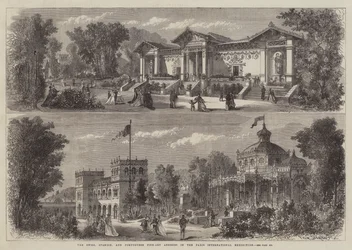 The Swiss, Spanish, and Portuguese Fine-Art Annexes in the Paris International Exhibition